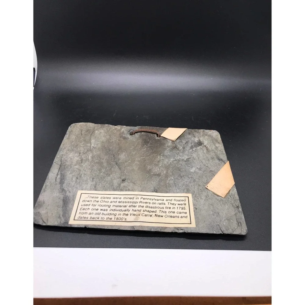 Handpainted Roofing slate